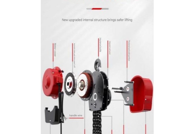 Chain Electric Hoist 380V 1 Ton - Chain electric hoist 6