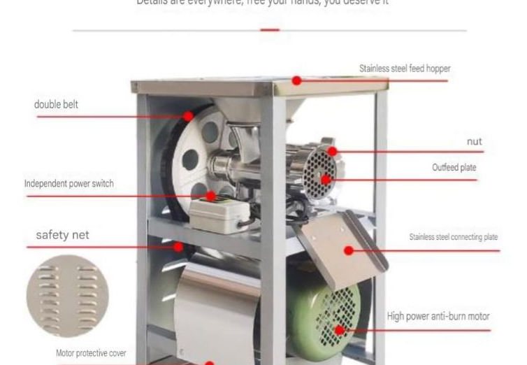 Commercial Meat Grinder 32 (Bone Crusher) - Commercial meat grinder 4