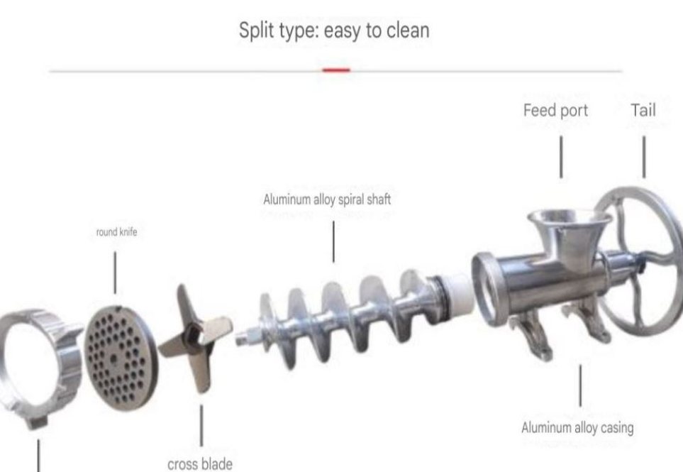 Commercial Meat Grinder 32 (Bone Crusher) - Commercial meat grinder 5