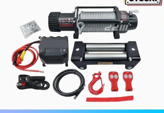 Electric Winch MR13000 12V 13000LBS (5897kg) - 12V winch 13000LBS 1