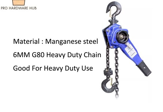 Lever Block Manual Hoist 1T - 1.5T - Lever block manual hoist 2
